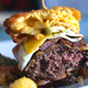 Illustration for article titled How to make a delicious mac and cheese bun burger in eight steps